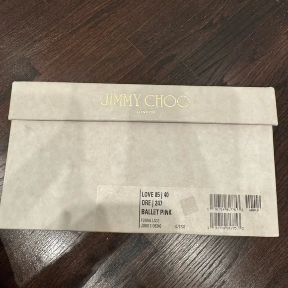 Jimmy Choo Women's Lace Embellished Pointed-Toe Pumps - Blush Pink - Picture 7 of 7